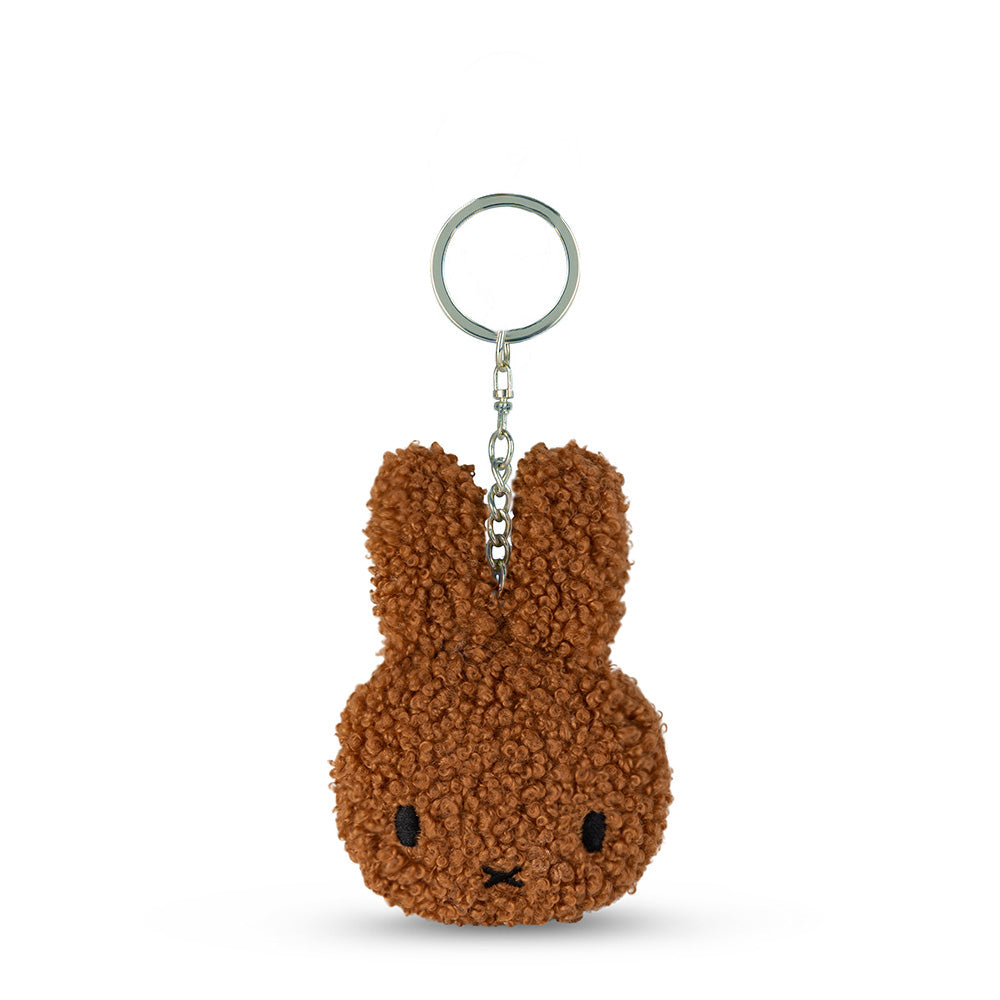Miffy Flat Keychain ECO Tiny Teddy Cinnamon 10cm 100% Recycled