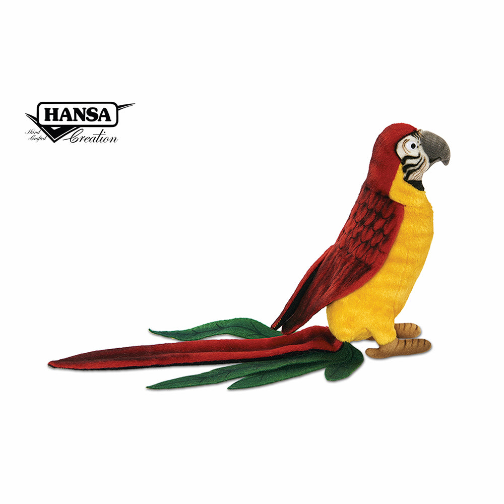Hansa Parrot Yellow Body 37cm