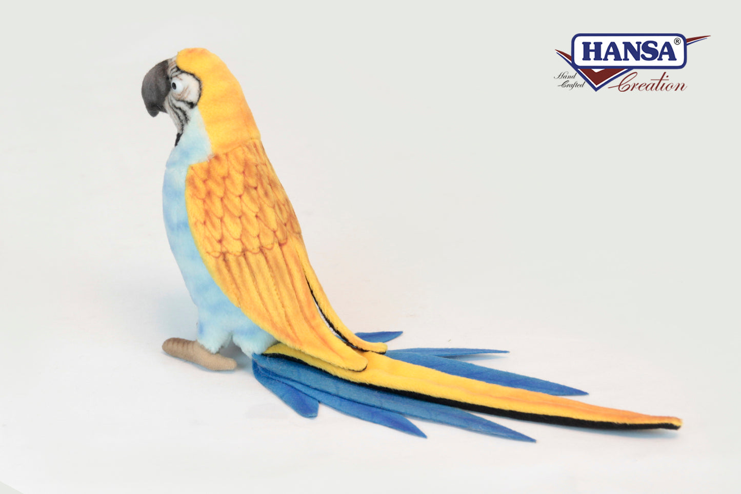 Hansa Parrot Blue Body 37cm.H