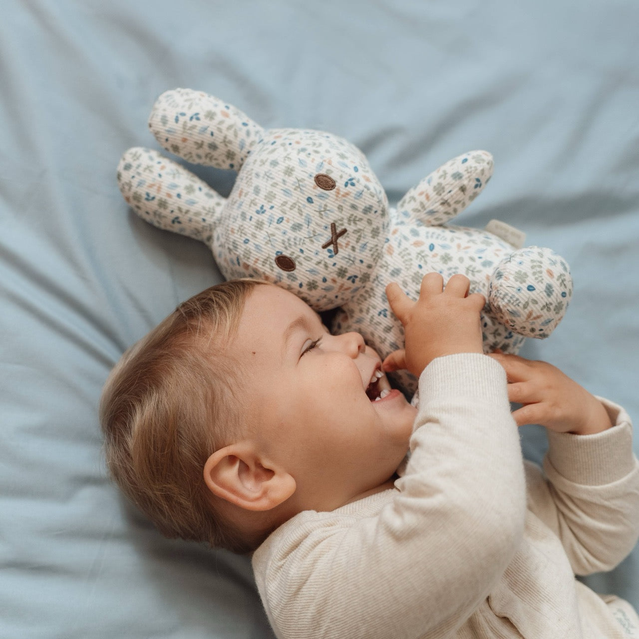 Miffy x Little Dutch Lucky Leaves Cuddle all over 20cm