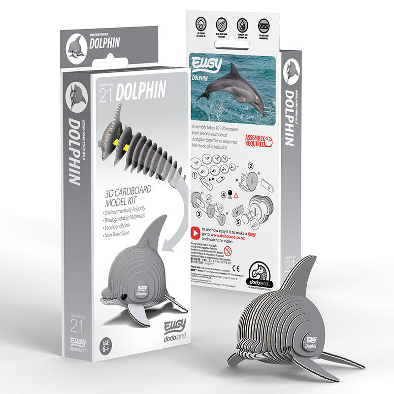 Eugy Dodoland Sea Dolphin 3D Puzzle
