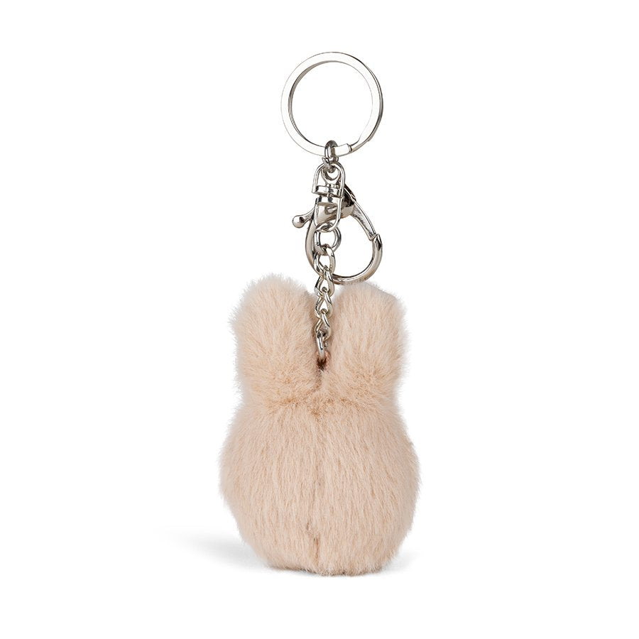 Miffy ECO Fuzzy Keychain Beige 8cm