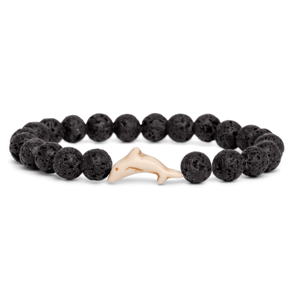 Fahlo Odyssey Dolphin Lava Stone