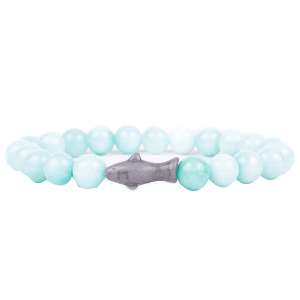 View of Fahlo Voyage Shark Seafoam - Natures Collection