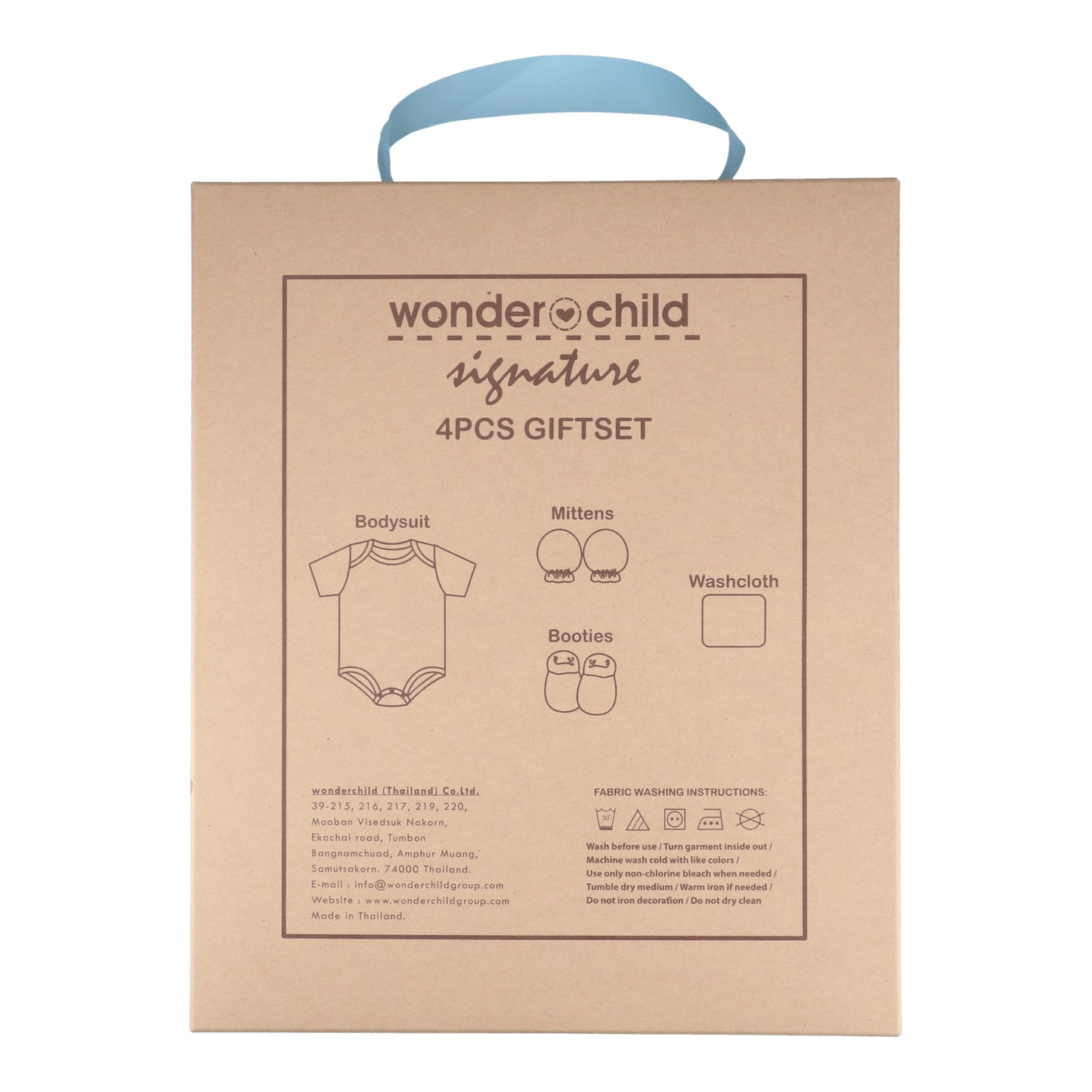 Wonderchild 4 Pieces Set Baby Boy Gift Hamper