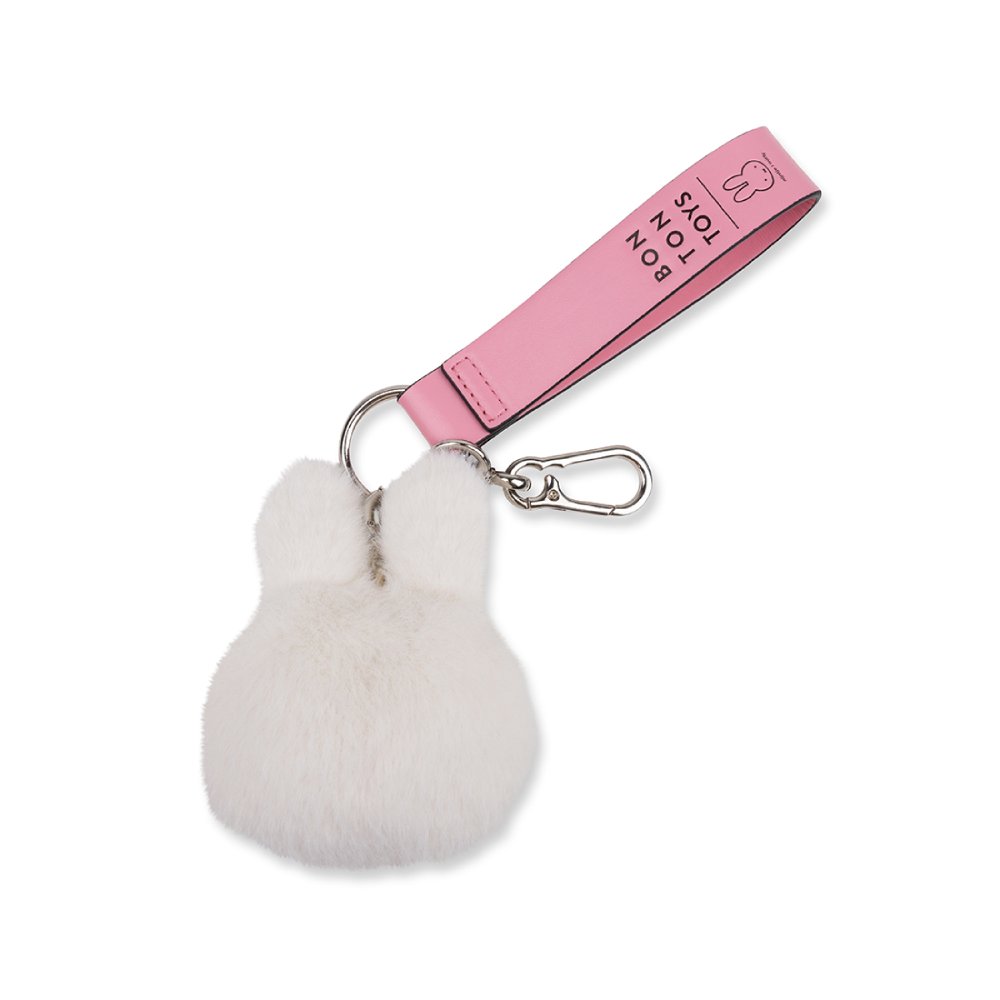 Miffy ECO Fuzzy Off-white Bag Charm 11cm