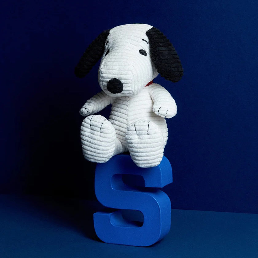 Peanuts Snoopy ECO Corduroy Cream 19cm