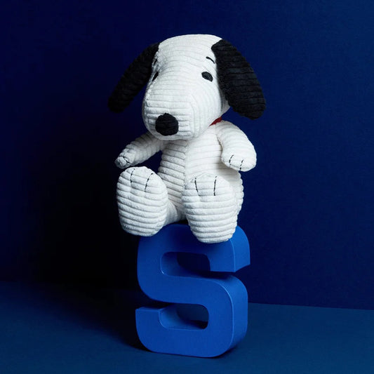 Peanuts Snoopy ECO Corduroy Cream 19cm