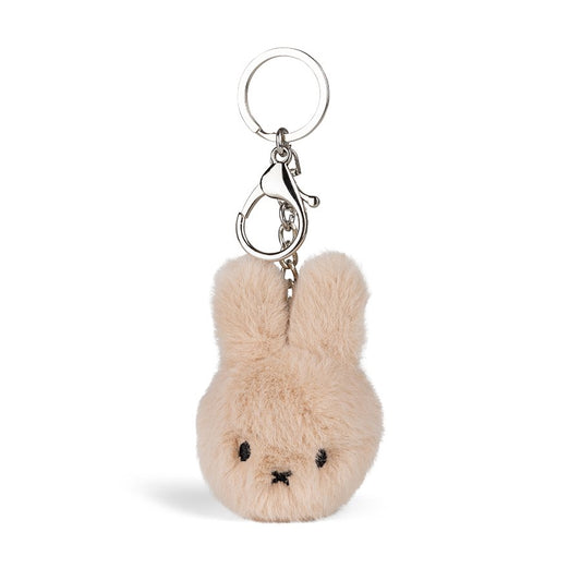 Miffy ECO Fuzzy Keychain Beige 8cm