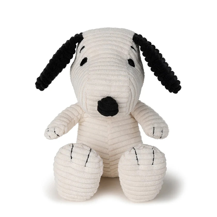 Peanuts Snoopy ECO Corduroy Cream 19cm