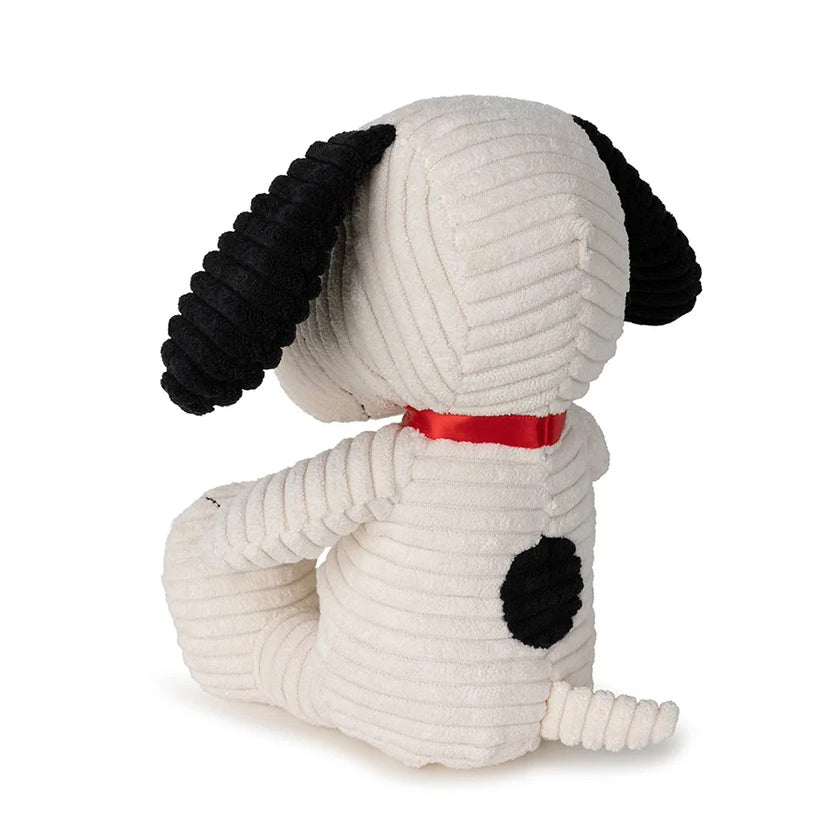 Peanuts Snoopy ECO Corduroy Cream 19cm