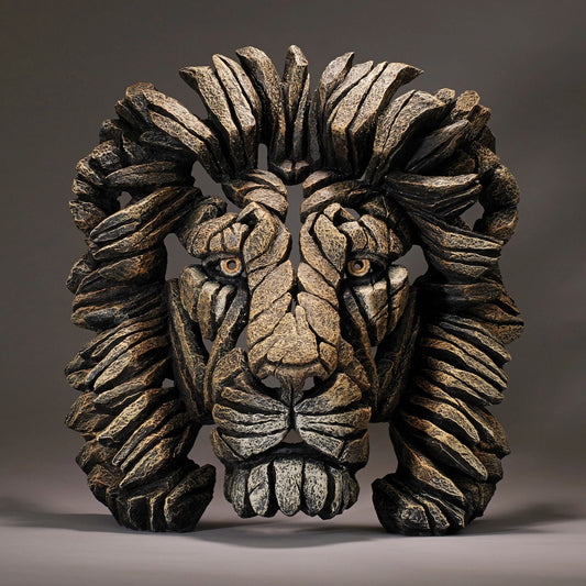 Edge Sculpture Bust Lion 43cm
