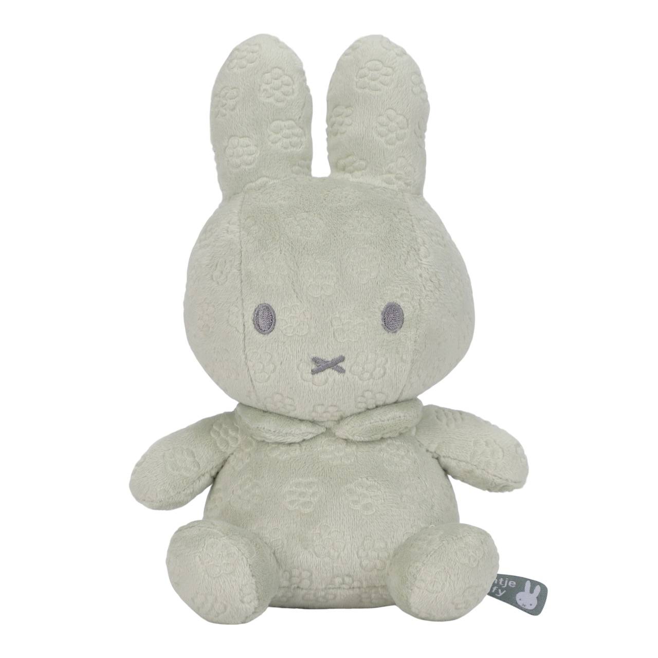 Miffy Cuddle Green Flower 20cm