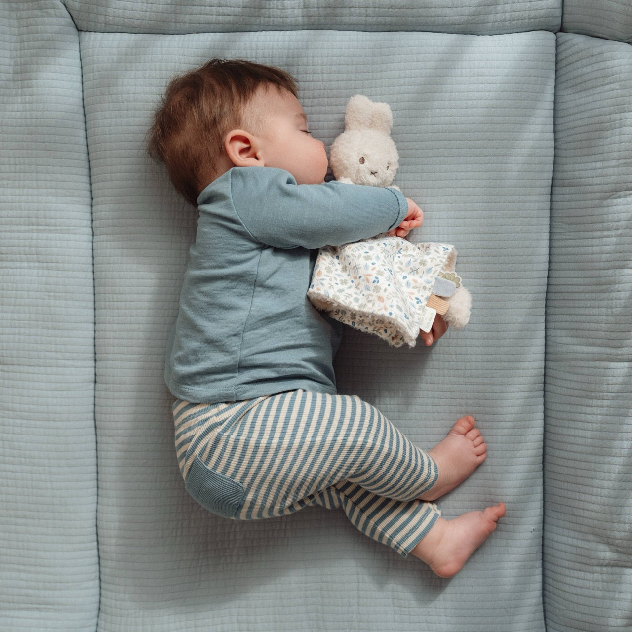 Miffy x Little Dutch Lucky Leaves Cuddle Cloth 30cm