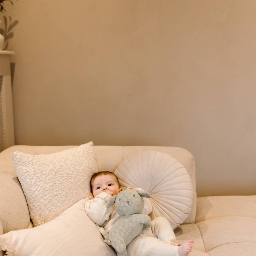 Miffy Snuffy Cuddle Flower Green 25cm