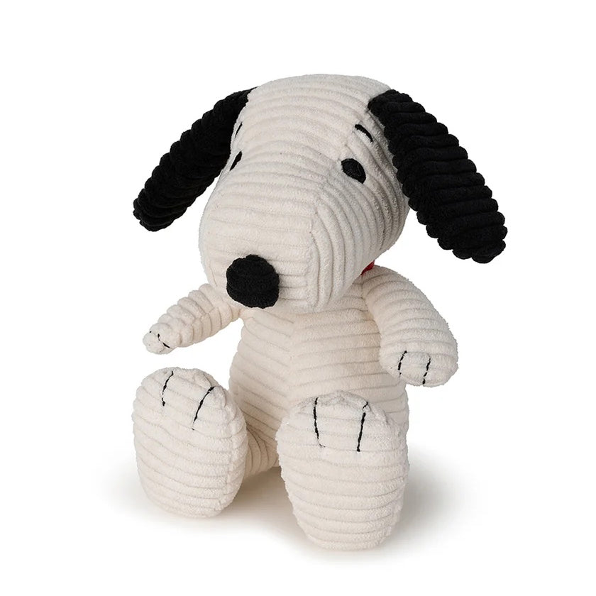 Peanuts Snoopy ECO Corduroy Cream 19cm