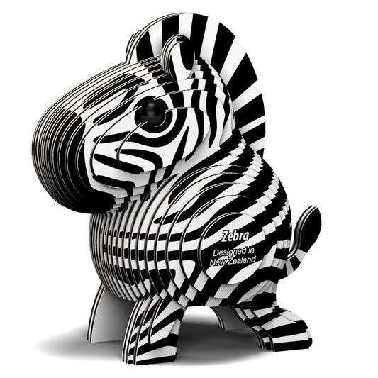 Eugy Dodoland Wild Zebra 3D Puzzle