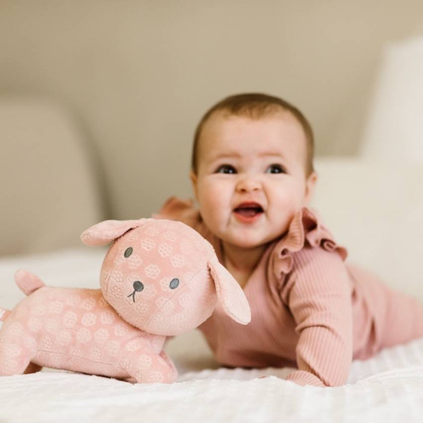 Miffy Snuffy Cuddle Flower Pink 25cm