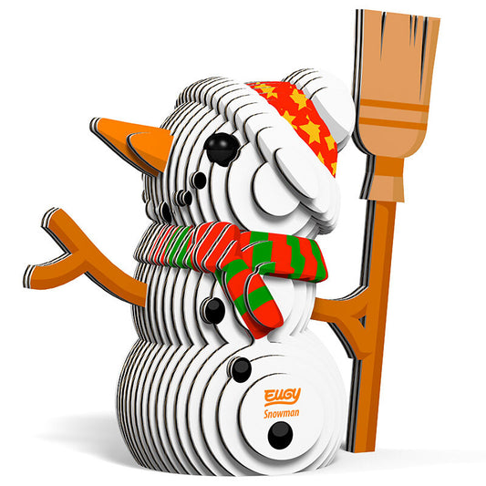 Eugy Dodoland Christmas Snowman 3D Puzzle