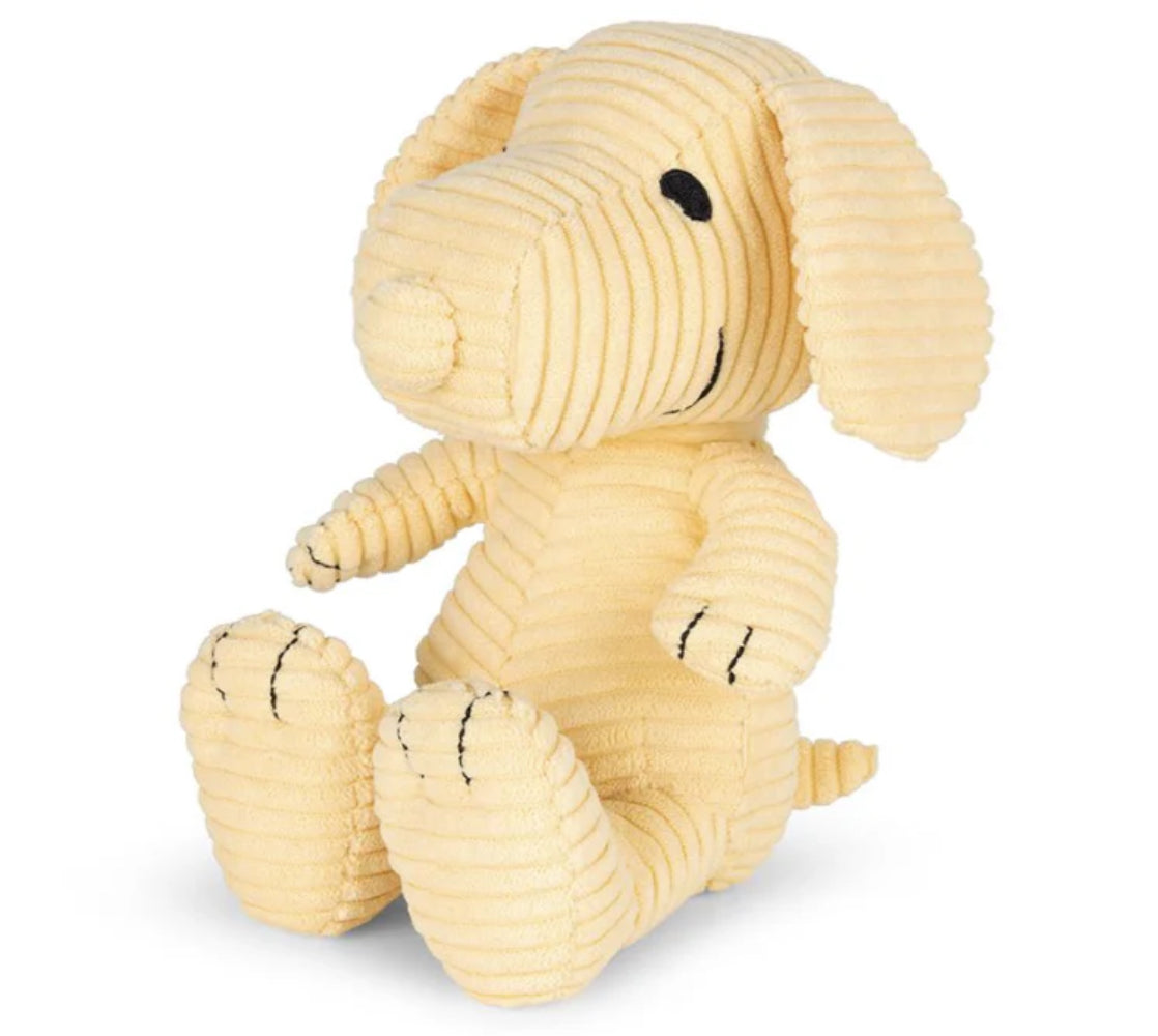 Peanuts Snoopy ECO Corduroy Buttercream 19cm