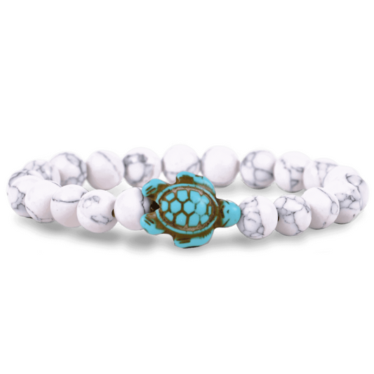Fahlo Journey Turtle White Howlite