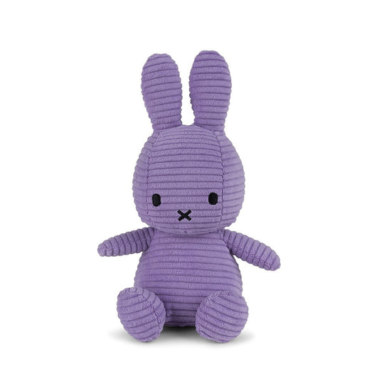 Miffy Limited Edition ECO Corduroy Dark Purple 23cm